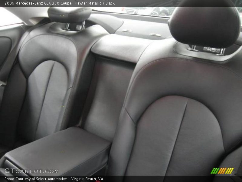 Pewter Metallic / Black 2006 Mercedes-Benz CLK 350 Coupe