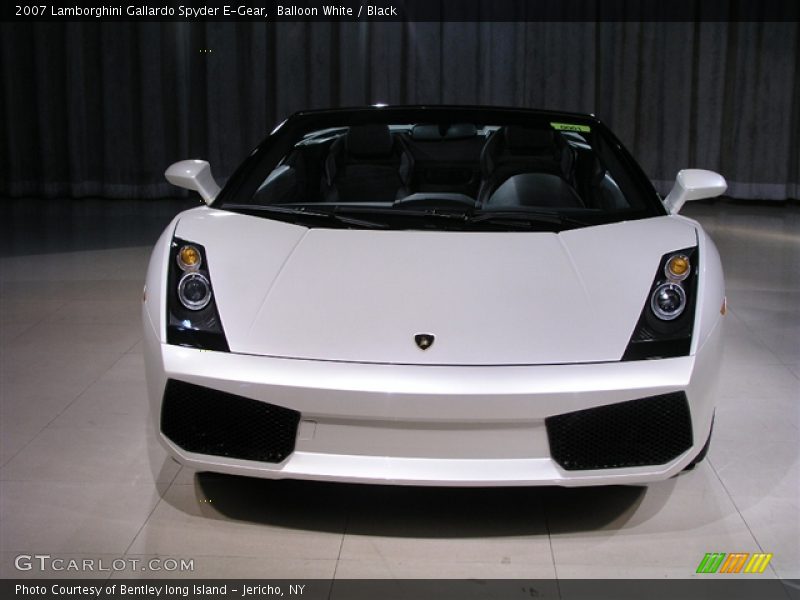 Balloon White / Black 2007 Lamborghini Gallardo Spyder E-Gear