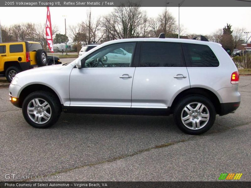 Reflex Silver Metallic / Teak 2005 Volkswagen Touareg V8