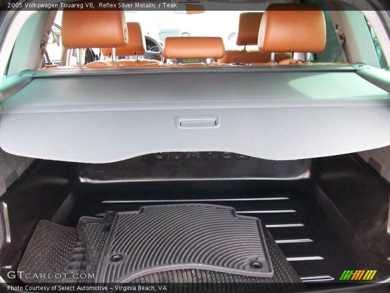 Reflex Silver Metallic / Teak 2005 Volkswagen Touareg V8