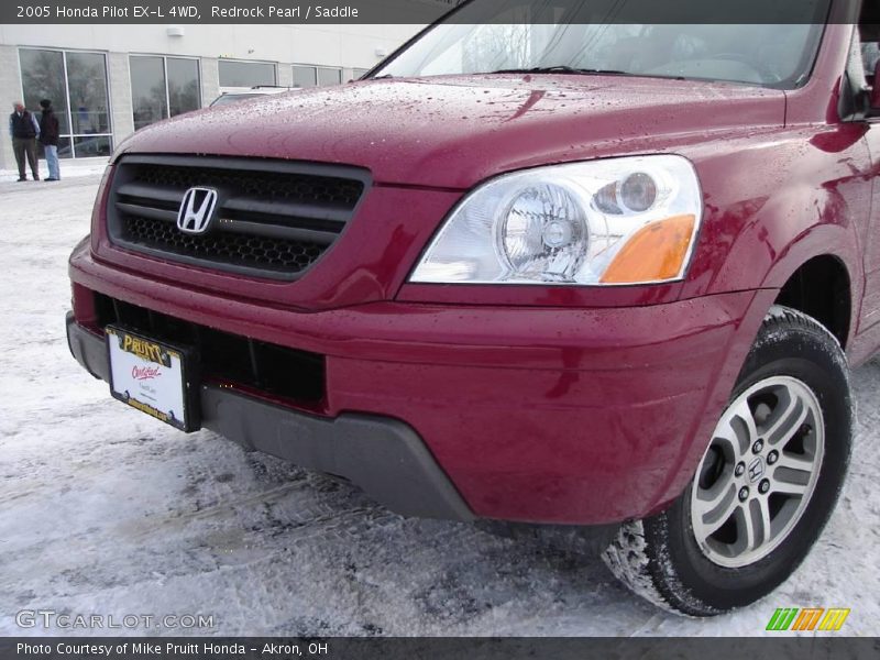 Redrock Pearl / Saddle 2005 Honda Pilot EX-L 4WD