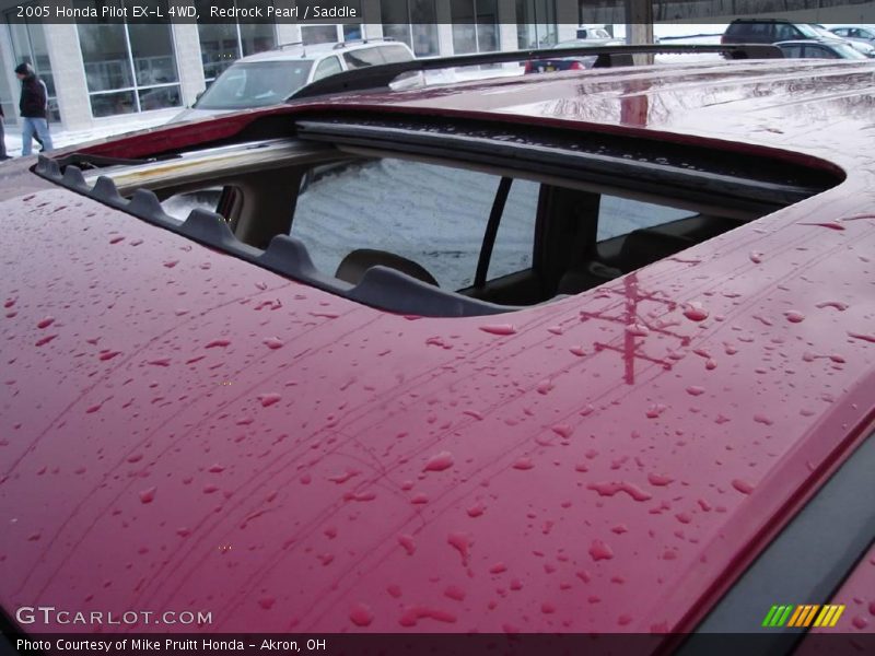 Redrock Pearl / Saddle 2005 Honda Pilot EX-L 4WD