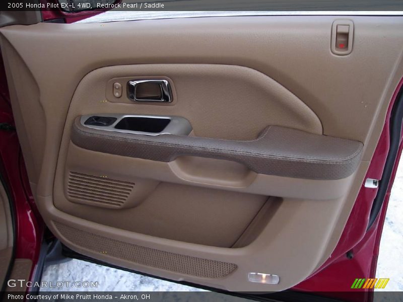 Redrock Pearl / Saddle 2005 Honda Pilot EX-L 4WD