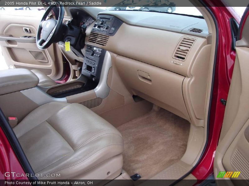 Redrock Pearl / Saddle 2005 Honda Pilot EX-L 4WD