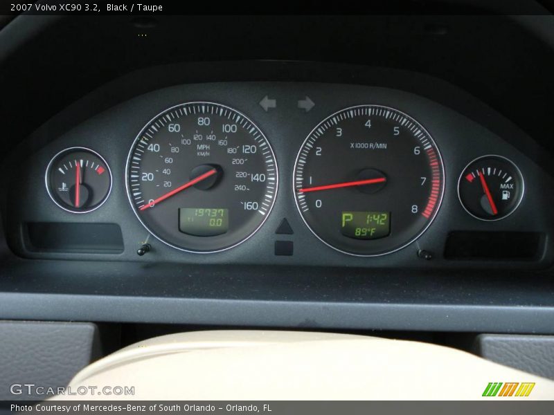 Black / Taupe 2007 Volvo XC90 3.2