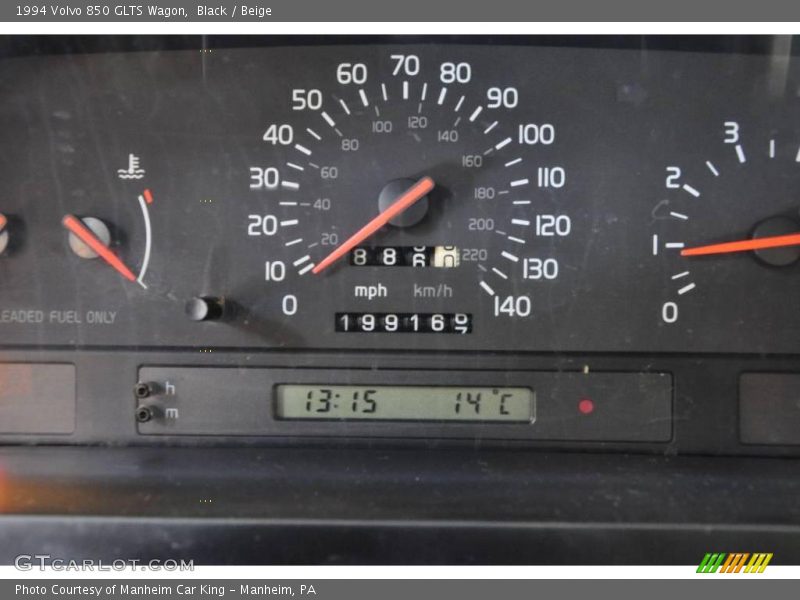Black / Beige 1994 Volvo 850 GLTS Wagon