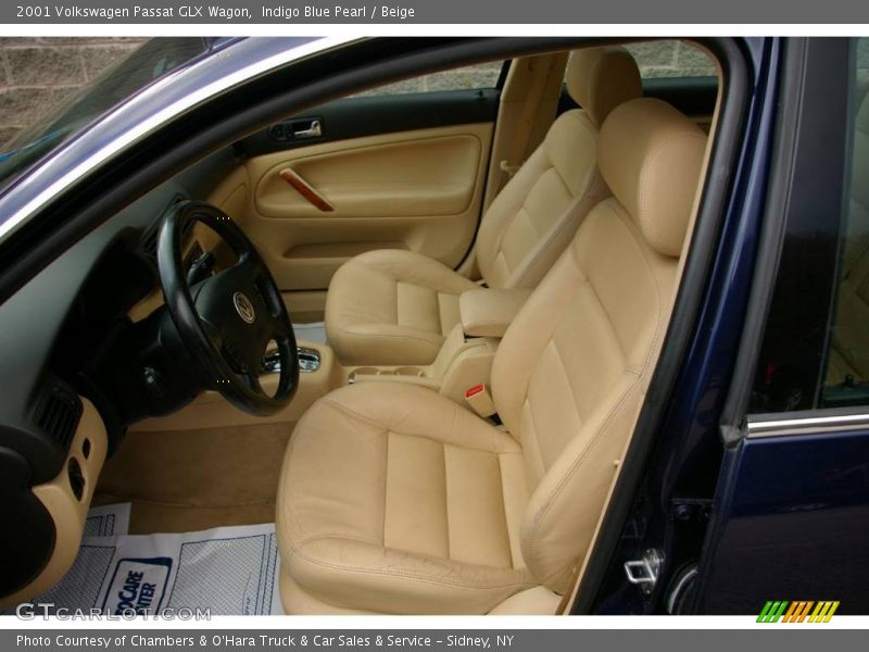Indigo Blue Pearl / Beige 2001 Volkswagen Passat GLX Wagon