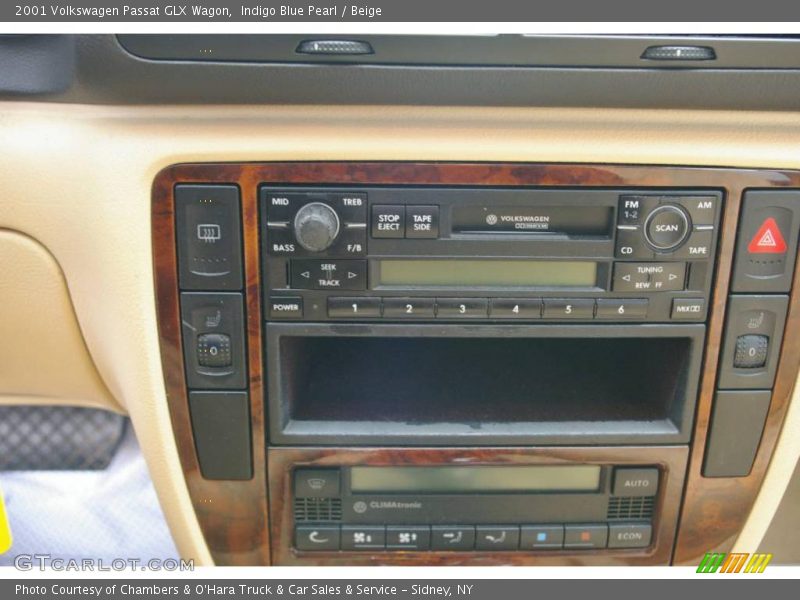 Indigo Blue Pearl / Beige 2001 Volkswagen Passat GLX Wagon