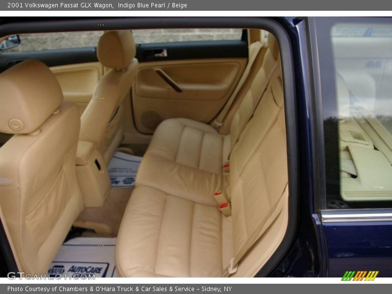 Indigo Blue Pearl / Beige 2001 Volkswagen Passat GLX Wagon