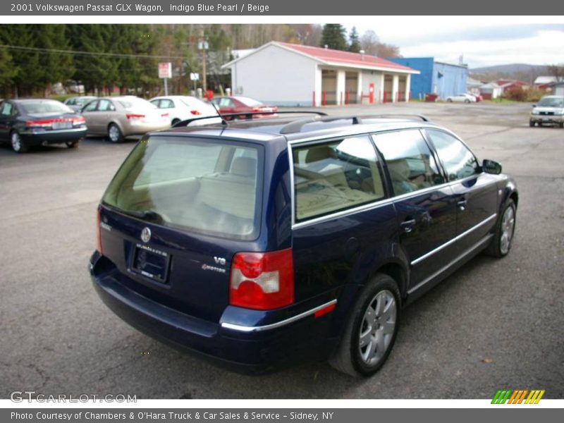 Indigo Blue Pearl / Beige 2001 Volkswagen Passat GLX Wagon
