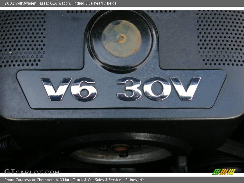 Indigo Blue Pearl / Beige 2001 Volkswagen Passat GLX Wagon