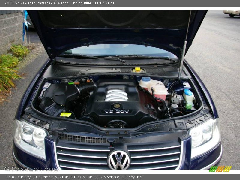 Indigo Blue Pearl / Beige 2001 Volkswagen Passat GLX Wagon