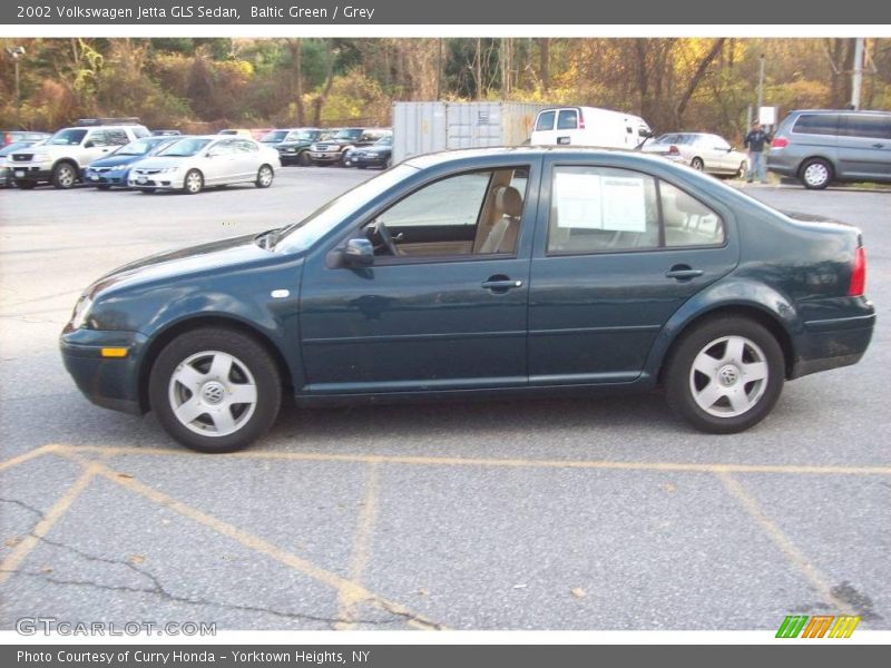 Baltic Green / Grey 2002 Volkswagen Jetta GLS Sedan