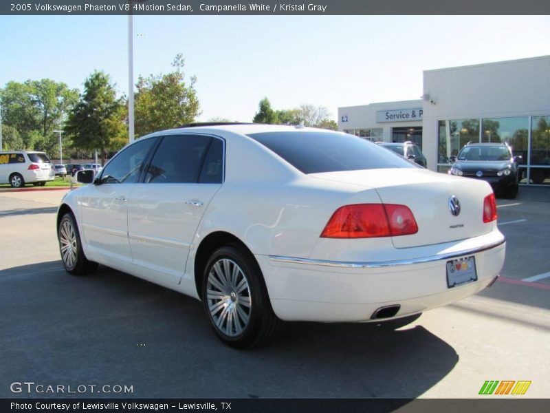 Campanella White / Kristal Gray 2005 Volkswagen Phaeton V8 4Motion Sedan