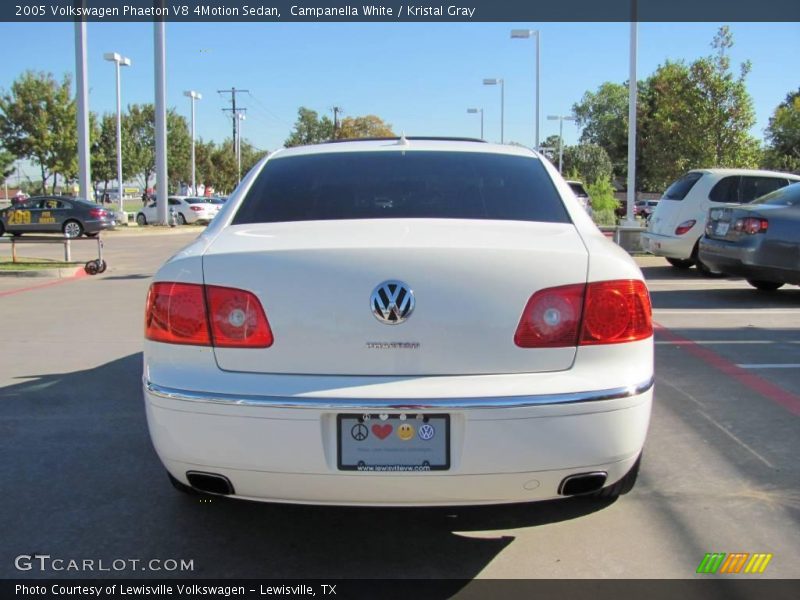 Campanella White / Kristal Gray 2005 Volkswagen Phaeton V8 4Motion Sedan