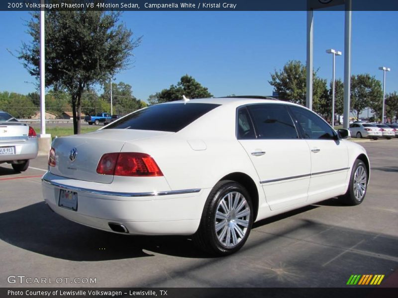Campanella White / Kristal Gray 2005 Volkswagen Phaeton V8 4Motion Sedan