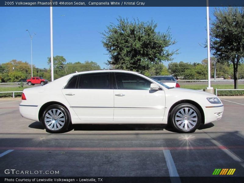 Campanella White / Kristal Gray 2005 Volkswagen Phaeton V8 4Motion Sedan