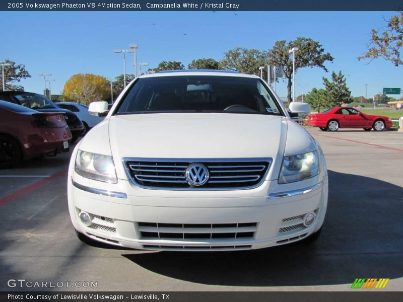 Campanella White / Kristal Gray 2005 Volkswagen Phaeton V8 4Motion Sedan