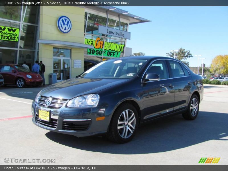 Blue Graphite Metallic / Anthracite Black 2006 Volkswagen Jetta 2.5 Sedan