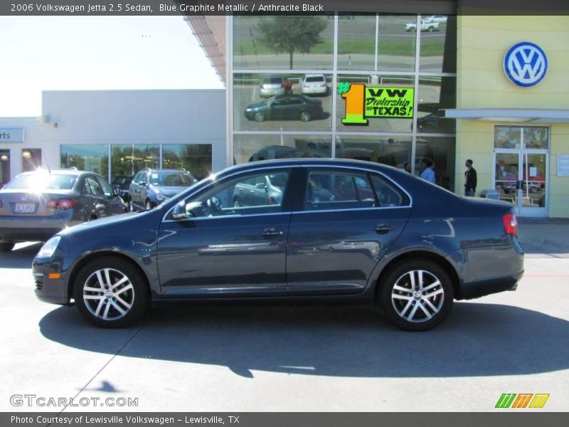 Blue Graphite Metallic / Anthracite Black 2006 Volkswagen Jetta 2.5 Sedan