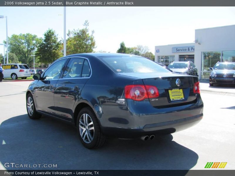 Blue Graphite Metallic / Anthracite Black 2006 Volkswagen Jetta 2.5 Sedan