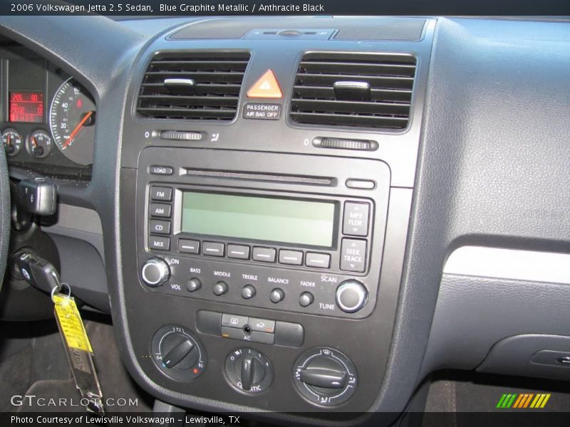 Blue Graphite Metallic / Anthracite Black 2006 Volkswagen Jetta 2.5 Sedan