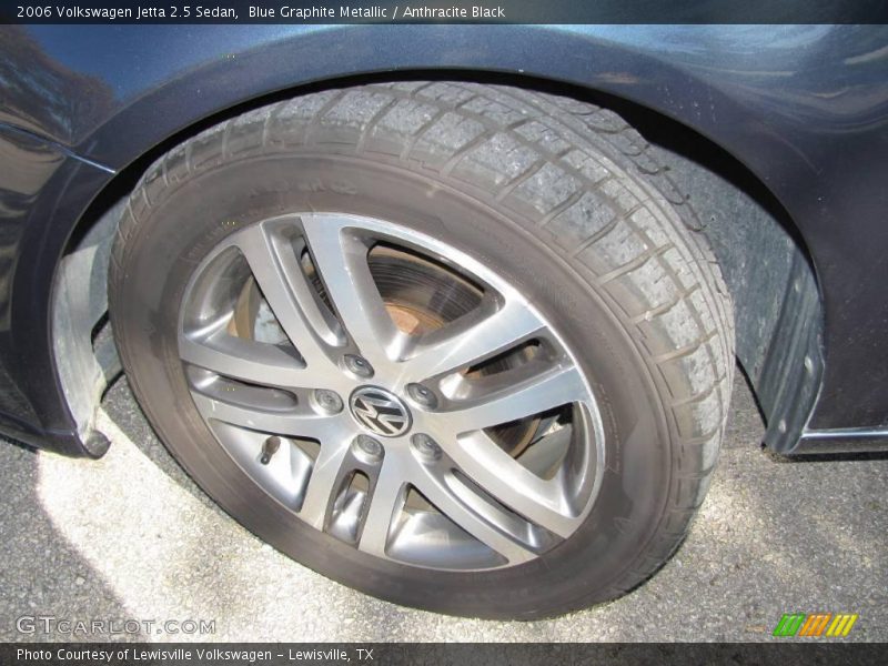 Blue Graphite Metallic / Anthracite Black 2006 Volkswagen Jetta 2.5 Sedan