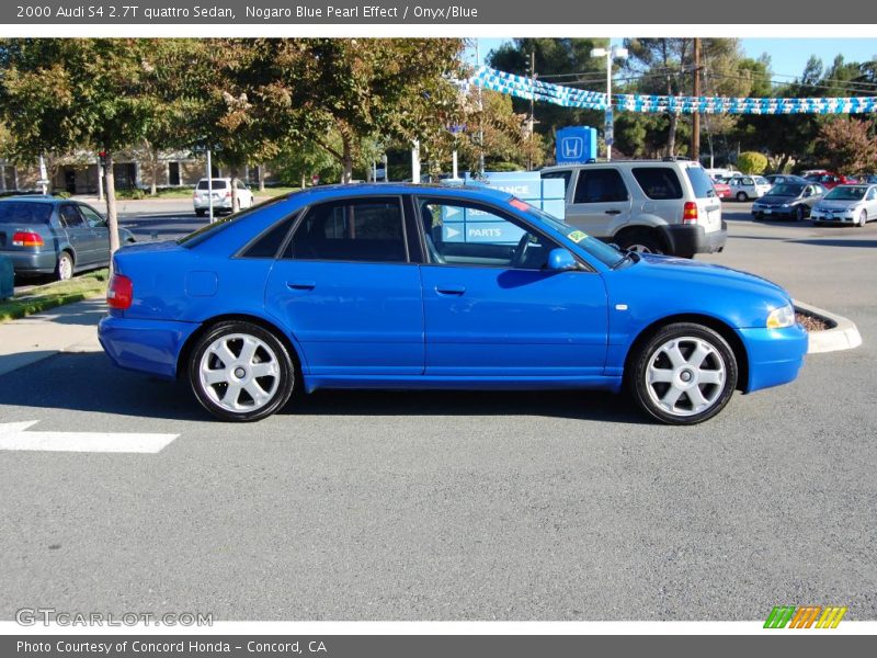 Nogaro Blue Pearl Effect / Onyx/Blue 2000 Audi S4 2.7T quattro Sedan