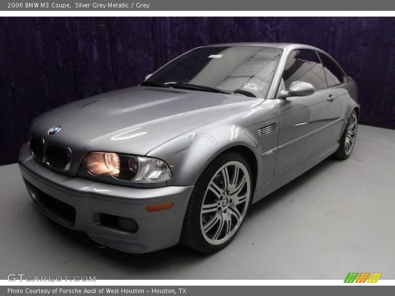 Silver Grey Metallic / Grey 2006 BMW M3 Coupe