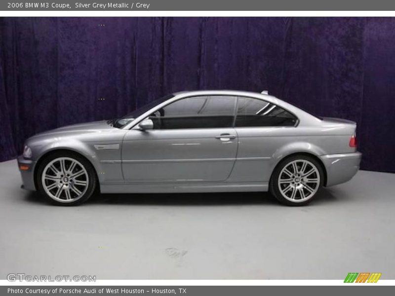 Silver Grey Metallic / Grey 2006 BMW M3 Coupe