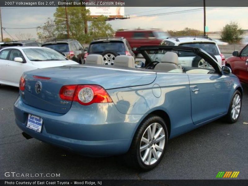 Eismeer Blue Metallic / Cornsilk Beige 2007 Volkswagen Eos 2.0T