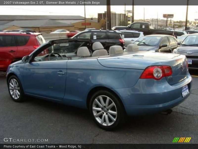 Eismeer Blue Metallic / Cornsilk Beige 2007 Volkswagen Eos 2.0T