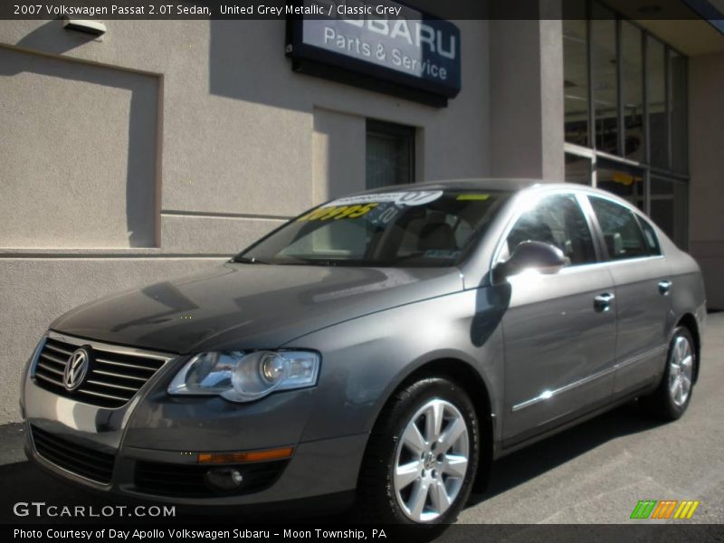 United Grey Metallic / Classic Grey 2007 Volkswagen Passat 2.0T Sedan