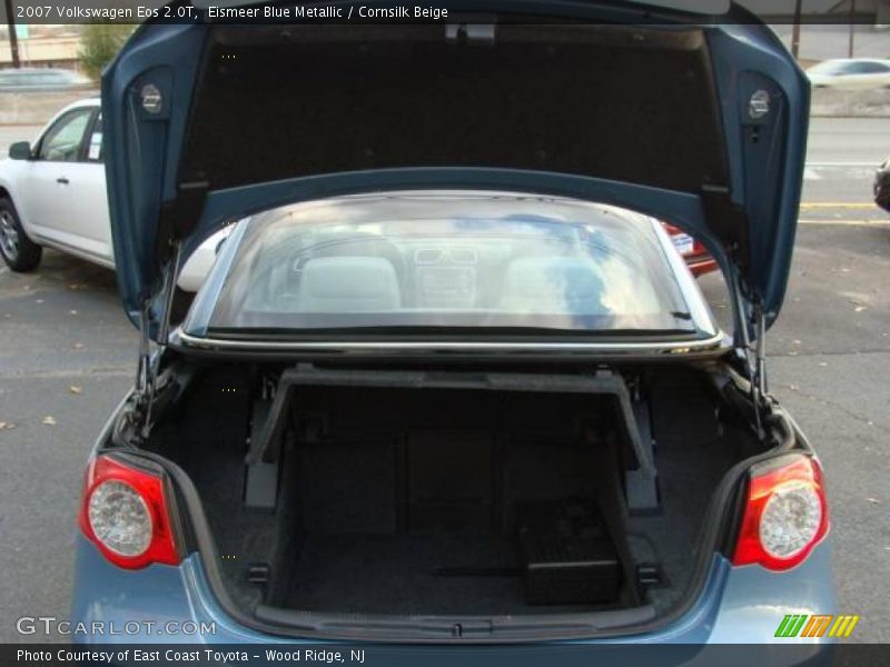 Eismeer Blue Metallic / Cornsilk Beige 2007 Volkswagen Eos 2.0T