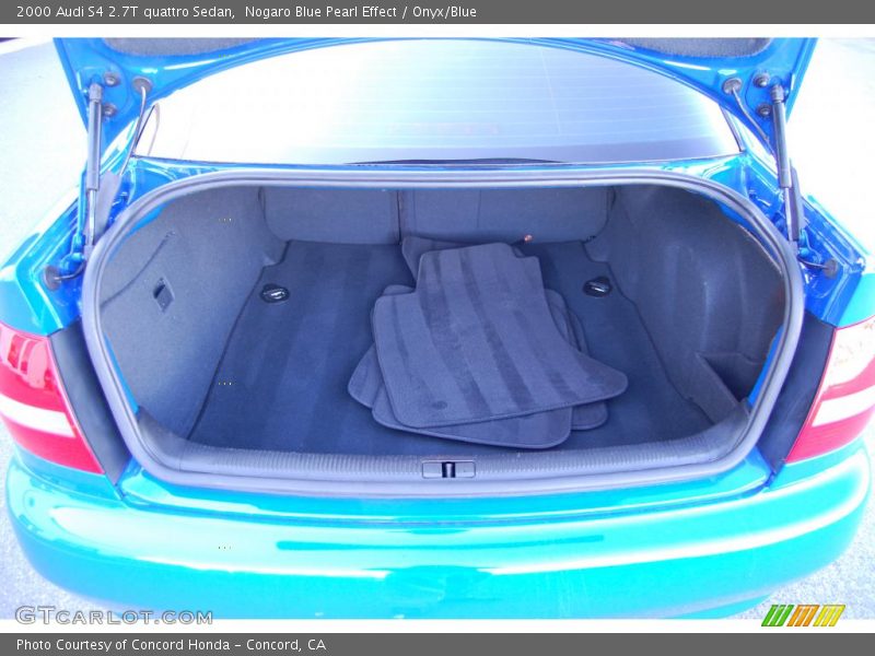 Nogaro Blue Pearl Effect / Onyx/Blue 2000 Audi S4 2.7T quattro Sedan