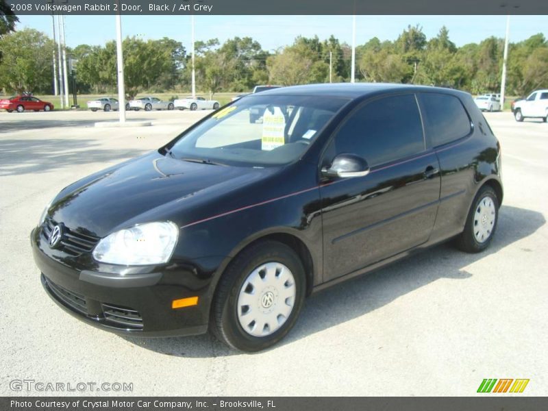 Black / Art Grey 2008 Volkswagen Rabbit 2 Door