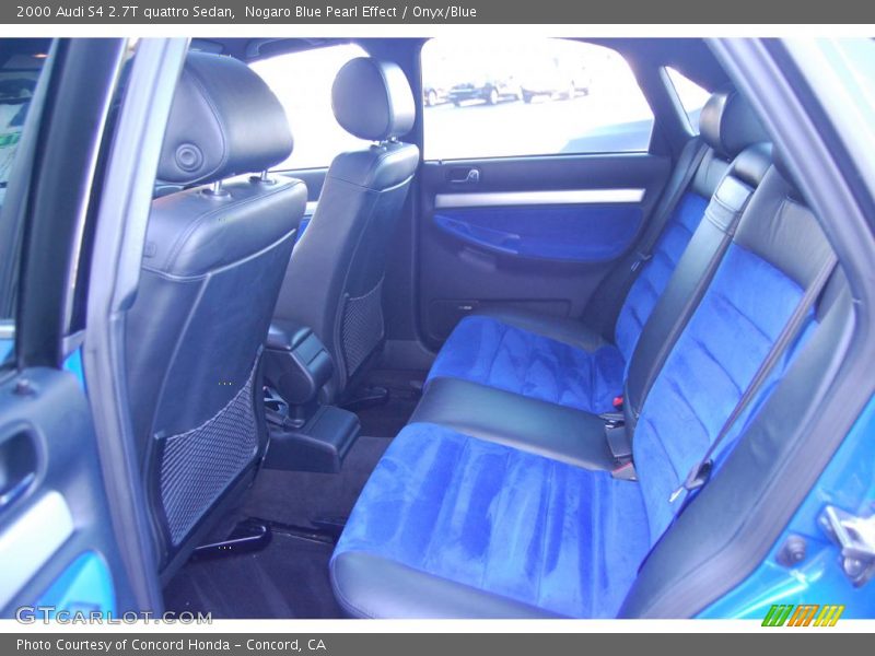 Nogaro Blue Pearl Effect / Onyx/Blue 2000 Audi S4 2.7T quattro Sedan