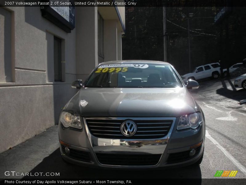 United Grey Metallic / Classic Grey 2007 Volkswagen Passat 2.0T Sedan