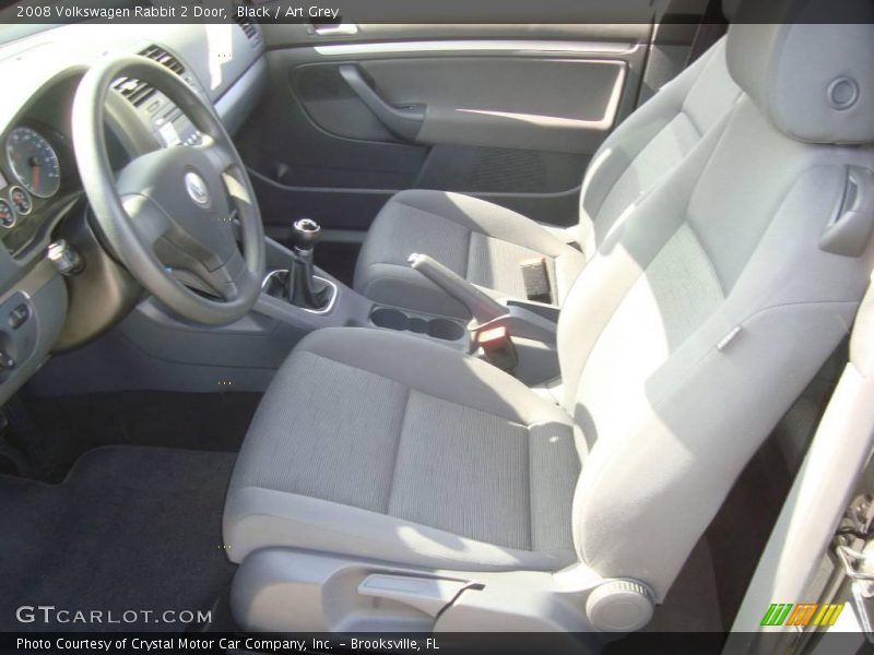 Black / Art Grey 2008 Volkswagen Rabbit 2 Door