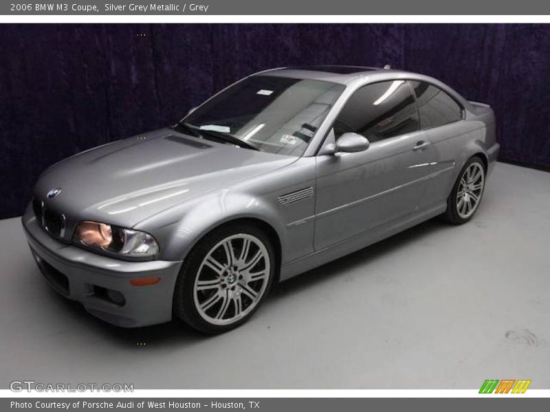 Silver Grey Metallic / Grey 2006 BMW M3 Coupe