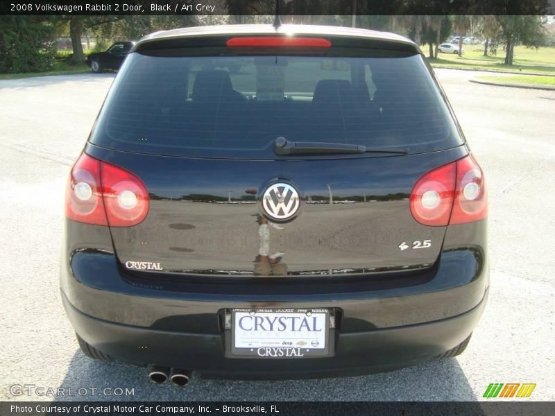 Black / Art Grey 2008 Volkswagen Rabbit 2 Door