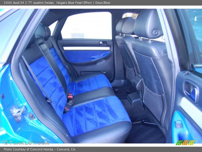 Nogaro Blue Pearl Effect / Onyx/Blue 2000 Audi S4 2.7T quattro Sedan