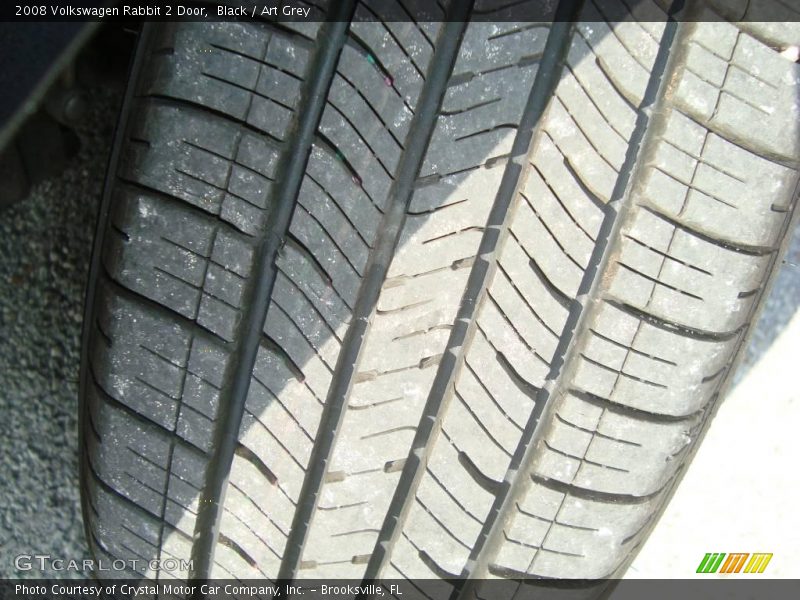 Black / Art Grey 2008 Volkswagen Rabbit 2 Door