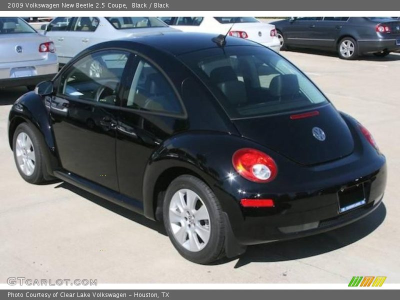 Black / Black 2009 Volkswagen New Beetle 2.5 Coupe