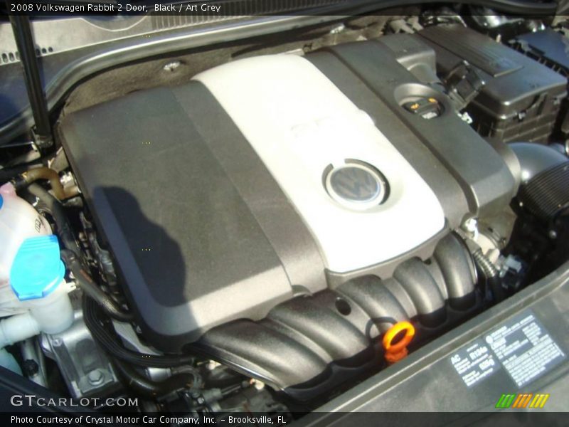 Black / Art Grey 2008 Volkswagen Rabbit 2 Door