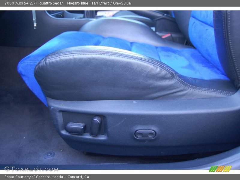 Nogaro Blue Pearl Effect / Onyx/Blue 2000 Audi S4 2.7T quattro Sedan