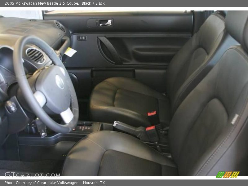 Black / Black 2009 Volkswagen New Beetle 2.5 Coupe