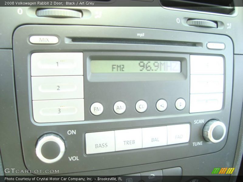 Black / Art Grey 2008 Volkswagen Rabbit 2 Door