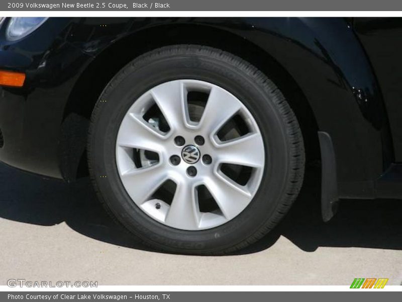 Black / Black 2009 Volkswagen New Beetle 2.5 Coupe