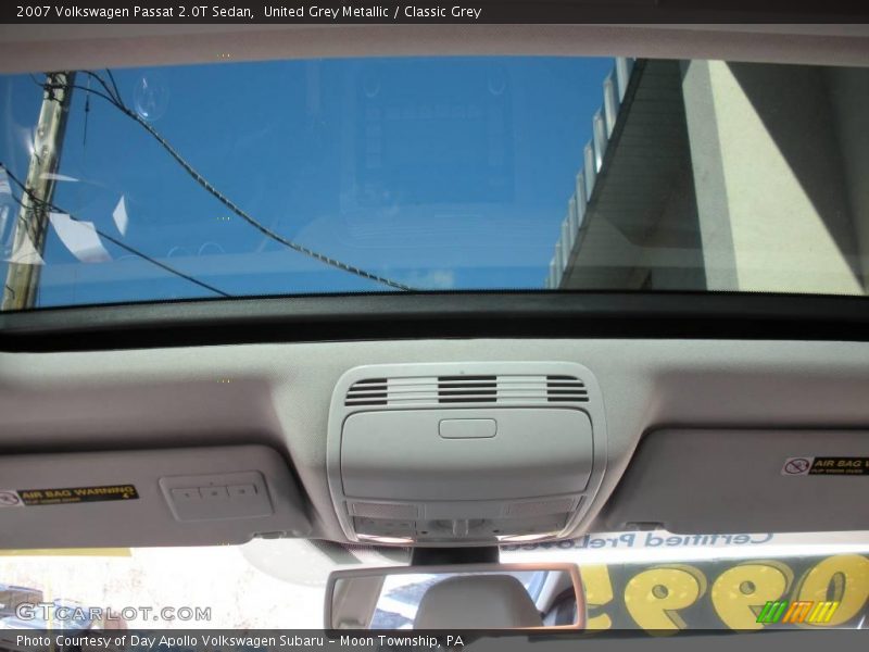 United Grey Metallic / Classic Grey 2007 Volkswagen Passat 2.0T Sedan